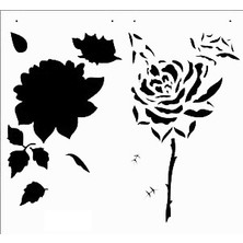 Stencil Sarayi Boyama Şablon 3 Boyutlu - 4795