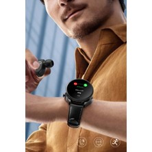 Alfa Plus Alfaplus Bluetooth Kulaklıklı 2si 1 Arada Gps/nfc/siri Destekli Deri Kordonlu Watch Buds Akıllı Saat