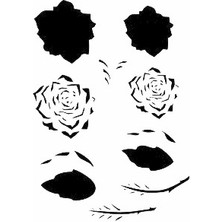 Stencil Sarayi Boyama Şablon 3 Boyutlu - 4782