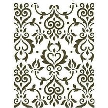 Stencil Sarayi Boyama Şablon Zemin Deseni - 4008