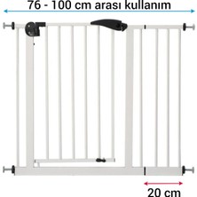 Wellgro Güvenlik Kapısı 96-105 cm Arası Kullanım Imkanı