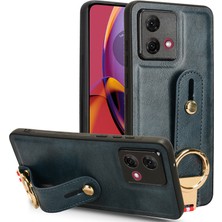 Seniee Motorola Moto G84 5g Bileklikli Darbeye Dayanıklı Deri Telefon Kılıfı (Yurt Dışından)