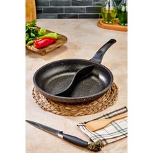 Cooker Lüks Özel Seri  32 cm Döküm Granit 2 Bölmeli Tava