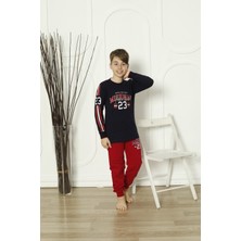 Angelos Girls Erkek Çocuk Pijama Takımı 6-15 Yaş 5083-84