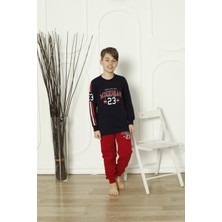 Angelos Girls Erkek Çocuk Pijama Takımı 6-15 Yaş 5083-84