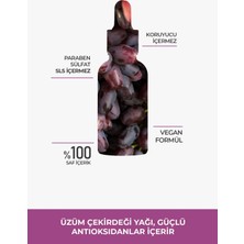 Proclis Üzüm Çekirdeği Yağı, Sabit Üzüm Yağ, Grape Seed Oil, Vitis Vinifera L. 30 ml