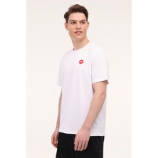 Lotto M-Bılly Tee 4fx Beyaz Erkek Kısa Kol T-Shirt