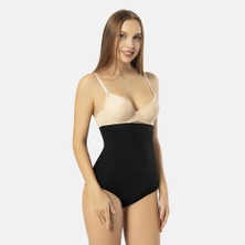 Papatya Lingerie Papatya 0720 Lazer Kesim Yüksek Bel Slip Korse