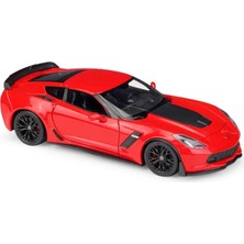 Trust Store Chevyrolet Corvette Z06 1/24 Kırmızı Renk Model Araba Koleksiyon