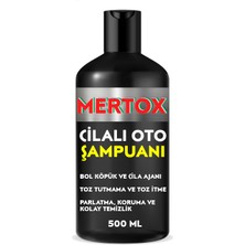 Mertox Oto Araç Araba Pasta Cila Temizlik Seti 4X500ML-İNCE Çizik+Orta Çizik+Hızlı Cila+Şampuan