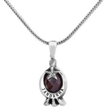 Anı Yüzük Gümüş Pençeli Jandarma Kolyesi