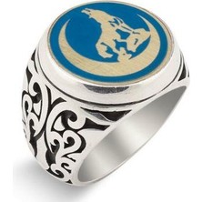 Anı Yüzük Mineli Bozkurt Yüzüğü