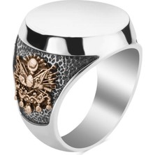 Anı Yüzük Millet Yüzüğü (Osmanlı Arması- Ay Yıldız)