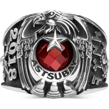 Anı Yüzük Tsk 2018 Osmanlı Armalı Astsubay Yüzüğü