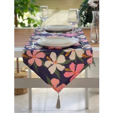 Desen İzmir Desenizmir Batik Desenli Runner Örtü