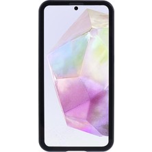 Seashell Digital Samsung Galaxy A15 5g Kılıf Için Çift Taraflı Hd Temperli Cam Telefon Kabuk Manyetik Tam Koruma Telefon Kapağı-Siyah (Yurt Dışından)