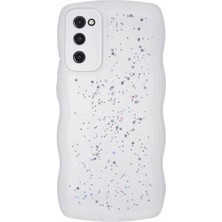 Seashell Digital Samsung Galaxy S20 FE/S20 Fe 5g Kılıf Glitter Yıldız Tpu Kapak-Şeffaf Beyaz (Yurt Dışından)