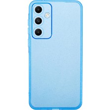 Seashell Digital Samsung Galaxy A34 5g Tpu Kılıf Parıltılı Yüzey Ince Telefon Kapağı-Şeffaf Mavi (Yurt Dışından)