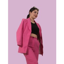 HG Design Store Salash Iç Çizgili Astarlı Ceket