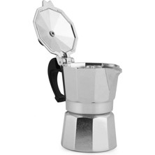 Tekno Trust Gri Coffeehutt Mokapot 1 Espresso Cup Alüminyum