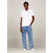 Tommy Jeans Erkek Pamuk Polo Yaka T-Shirt