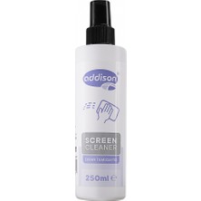 Addıson 300871, Ekran Temizleyici Sprey 250ML. Microfiber Bez ile Birlikte