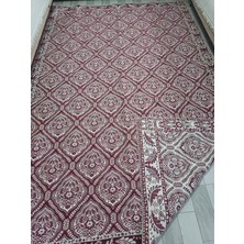 Gereli Home Dokuma Savan Halı Örtüsü(Kale)6m² 200*300CM