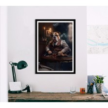 Decotorium Çerçeveli Tablo Anımal Kıngdom-Dog Serisi Mdf Tablo DOG/008