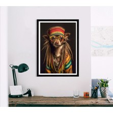 Decotorium Çerçeveli Tablo Anımal Kıngdom-Dog Serisi Mdf Tablo DOG/012