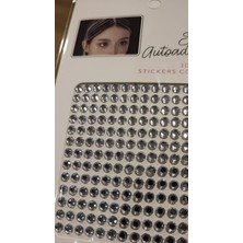 N House Yapışkanlı Saç / Tırnak / Yüz / Vücut Taşı / Festival / 3D Art Stıckers Corporrales - Kendinden Yapışkanlı Sticker Taş