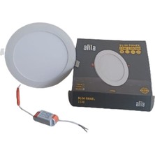 Alila LED PANEL SLİM 15W SIVA ALTI (Beyaz Işık) 6500K/1350 LÜMEN