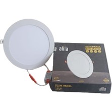 Alila LED PANEL SLİM 18W SIVA ALTI  (Beyaz Işık) 6500K/1620 LÜMEN