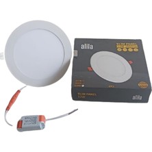 Alila LED PANEL SLİM 12W SIVA ALTI (Beyaz Işık) 6500K/1080 LÜMEN