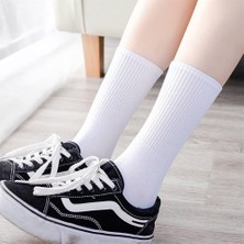 Sockingen 12LI Uzun Beyaz Çorap Soket Boy
