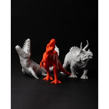 Turansoy Craft Jurassic Park Dinozor Oyuncak Seti Oyuncak Dinozor Hayvan Seti 3 Parça 13 Cm