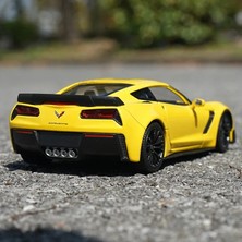 Trust Store Chevyrolet Corvette Z06 1/24 Sarı Renk Model Araba Koleksiyon