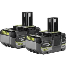 Ryobi RB1850 Akü Seti 18V 2X5.0AH 5133005305