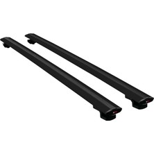 RE&AR Tuning Vauxhall Frontera Sport 1999-2004 Arası ile Uyumlu Basıc Model Universal Ara Atkı Tavan Barı Siyah 2 Adet