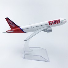 Rındu Brezilya Tam Boeing 777 Alaşımlı Uçak Modeli (Yurt Dışından)