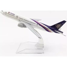 Rindu Rıdnu Thai Airways Boeing 777 16CM Alaşımlı Uçak Modeli (Yurt Dışından)