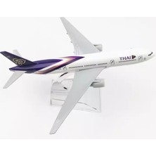 Rindu Rıdnu Thai Airways Boeing 777 16CM Alaşımlı Uçak Modeli (Yurt Dışından)