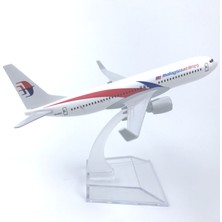 Rındu Malezya Boeıng 737 16CM Alaşımlı Uçak Modelı (Yurt Dışından)