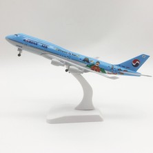 Rındu Kore Boeing 747 20CM Alaşımlı Uçak Modeli (Yurt Dışından)