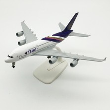 Rındu Thai Airways A380 20CM Alaşımlı Uçak Modeli (Yurt Dışından)