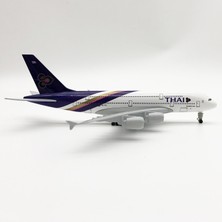 Rındu Thai Airways A380 20CM Alaşımlı Uçak Modeli (Yurt Dışından)