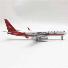 Rındu Shanghai Airlines 737 20CM Alaşımlı Uçak Modeli (Yurt Dışından)