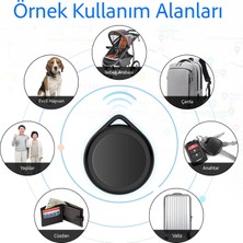 Techmaster Airtag Ios iPhone iPad Mac Uyumlu Akıllı Gps Takip Cihazı Izleme Eşya Bulucu