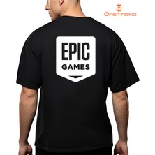 Ors Trend Epic Games Baskılı Oversize Tişört