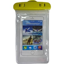 Blue Spectrum Waterproof Universal Su Gecirmez Su Alti Dokunmatik Telefon Kilifi, Boyun Askili, Deniz, Havuz Icin Kilif