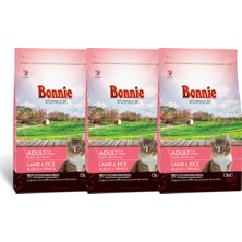 Bonnie Kuzu Etli Prinçli Yetişkin Kedi Maması 1.5 kg x 3